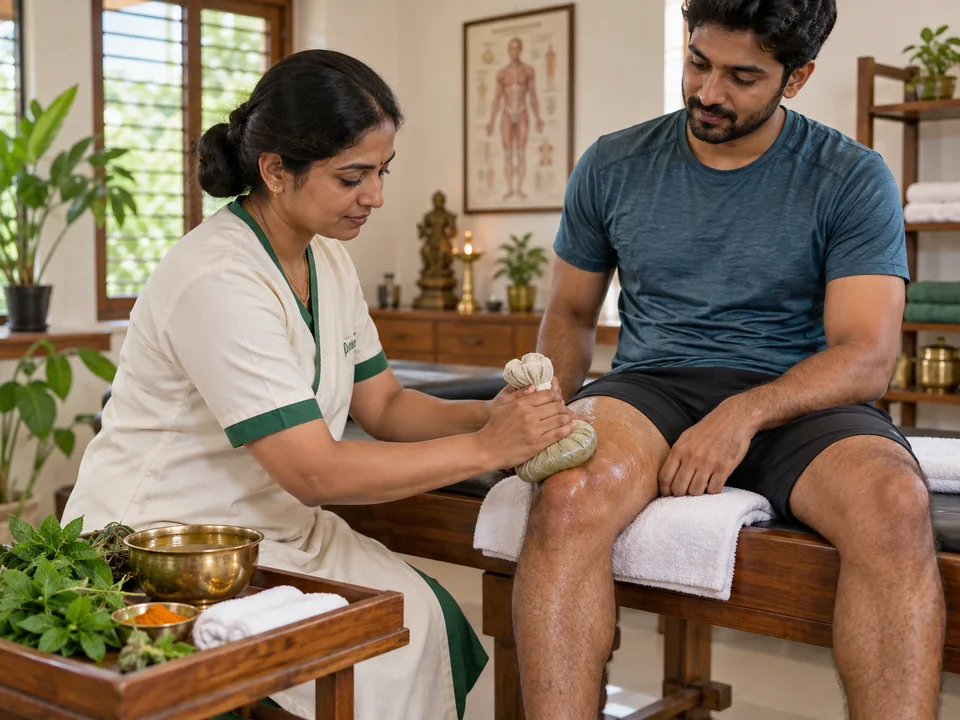 Ayurvedic sports injury management treatment